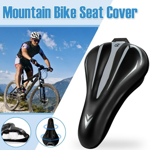 New Mountain Bike Comfort Soft Gel Pad Comfy Cushion Saddle Seat Cover Bicycle